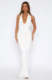 Vacation Time Maxi Dress Off White
