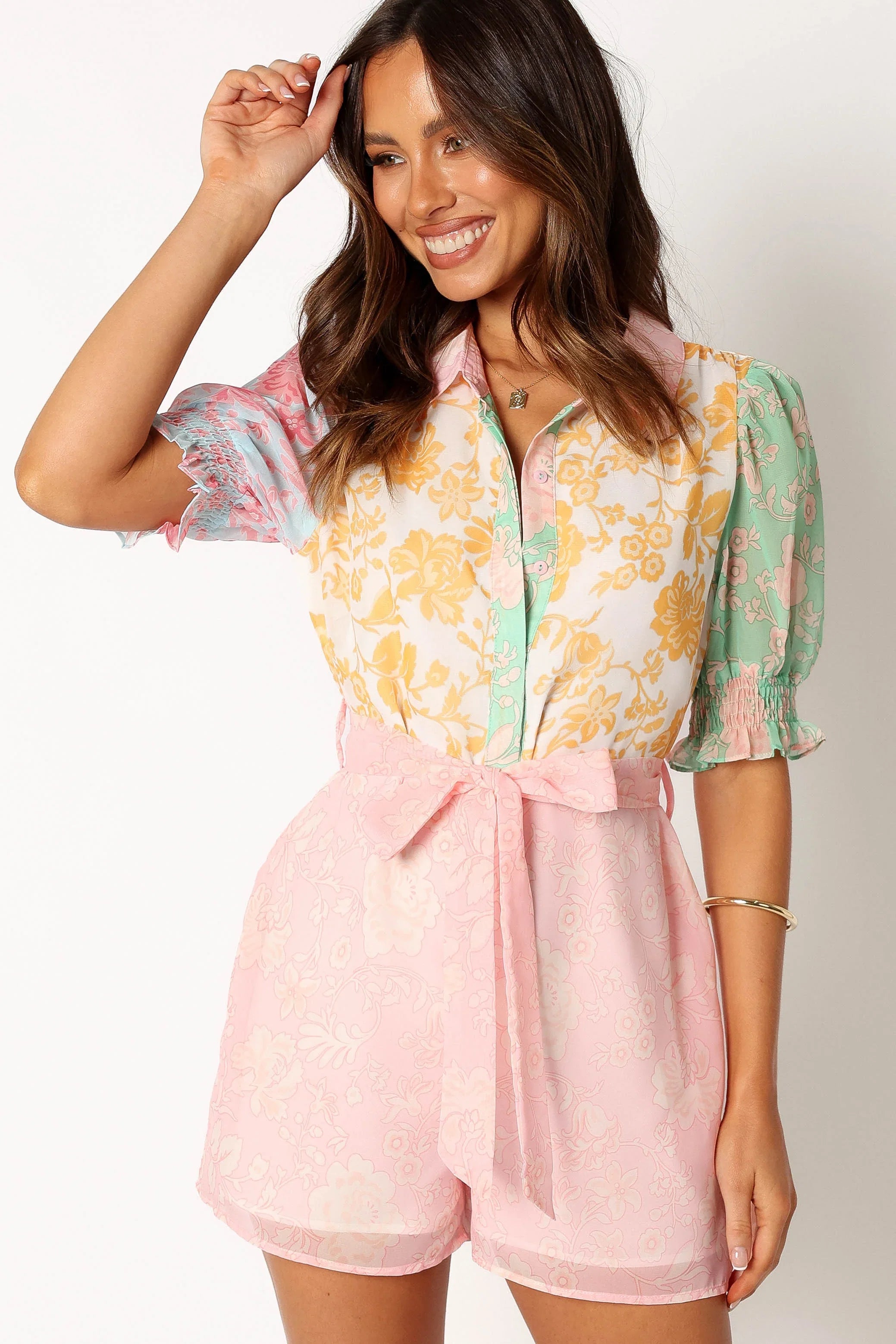 Polly Romper Multi