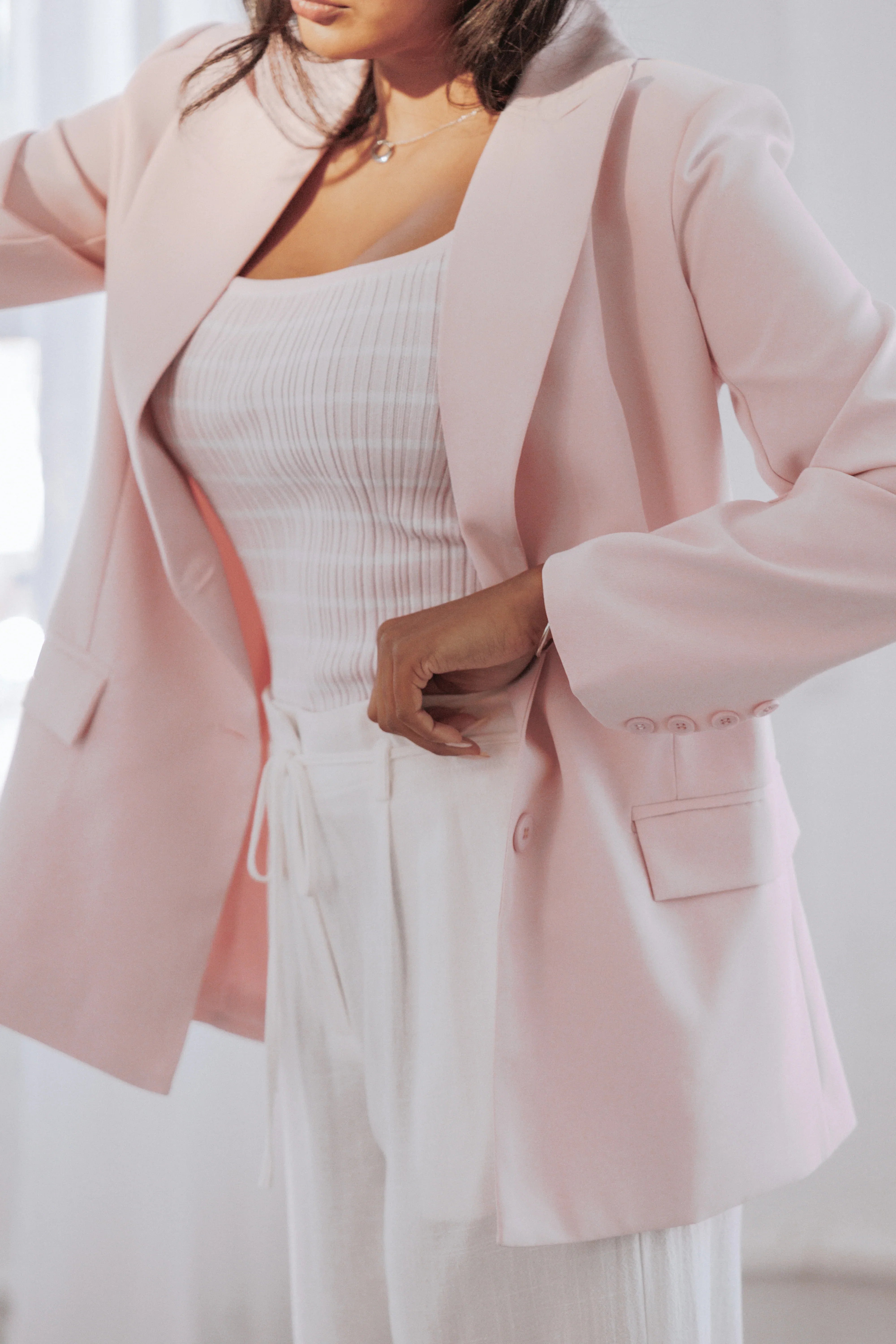 Henrietta Blazer Pink