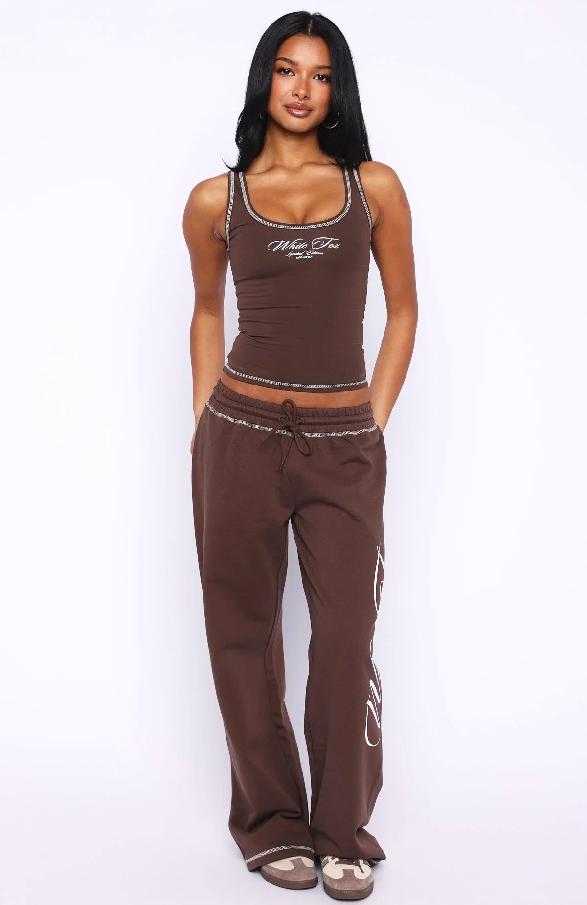 Dont Need Anyone Track Pants Chocolate