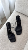 Georgiana Heel Black