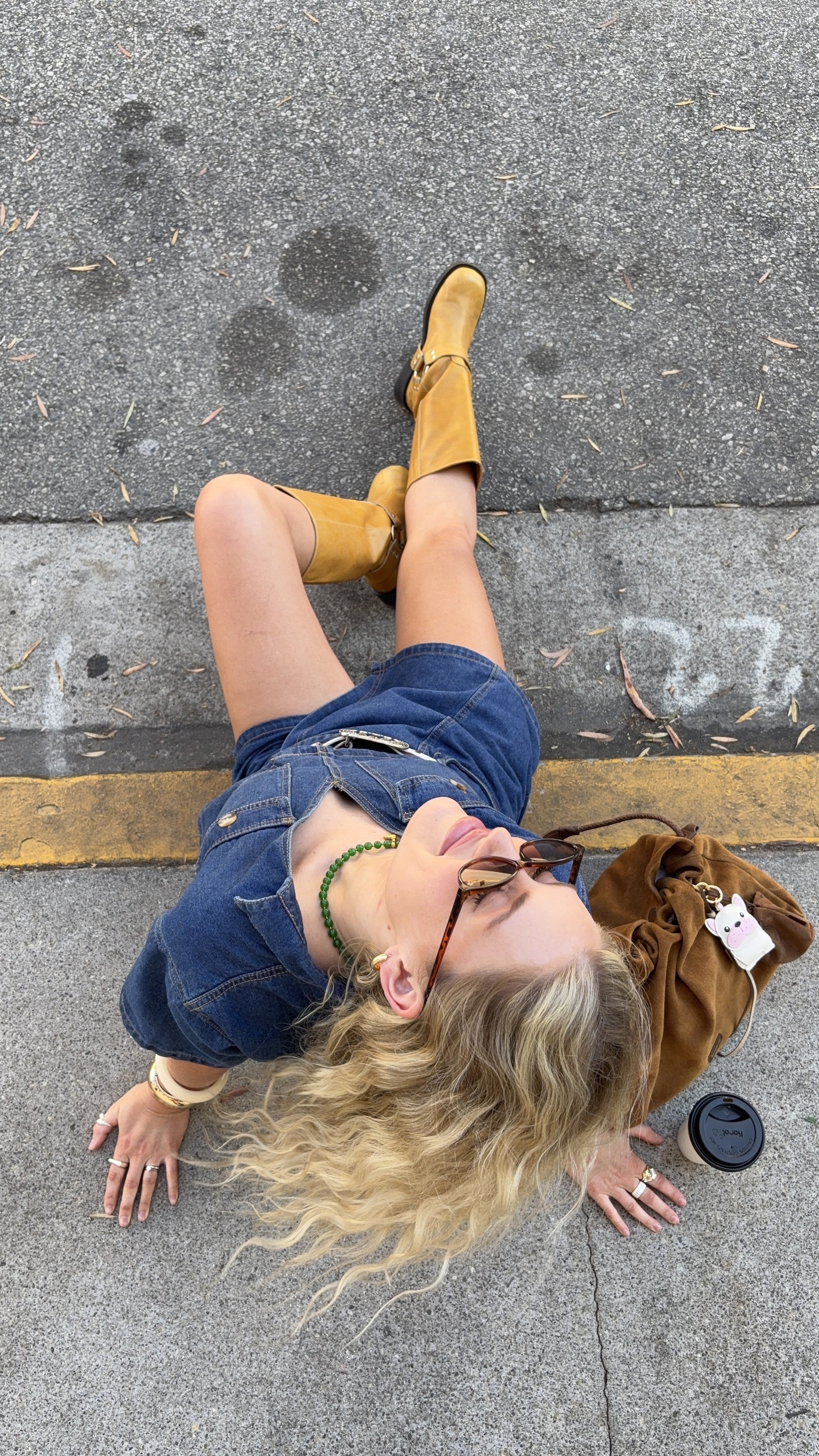 Olivia Top and Skort Set Dark Denim