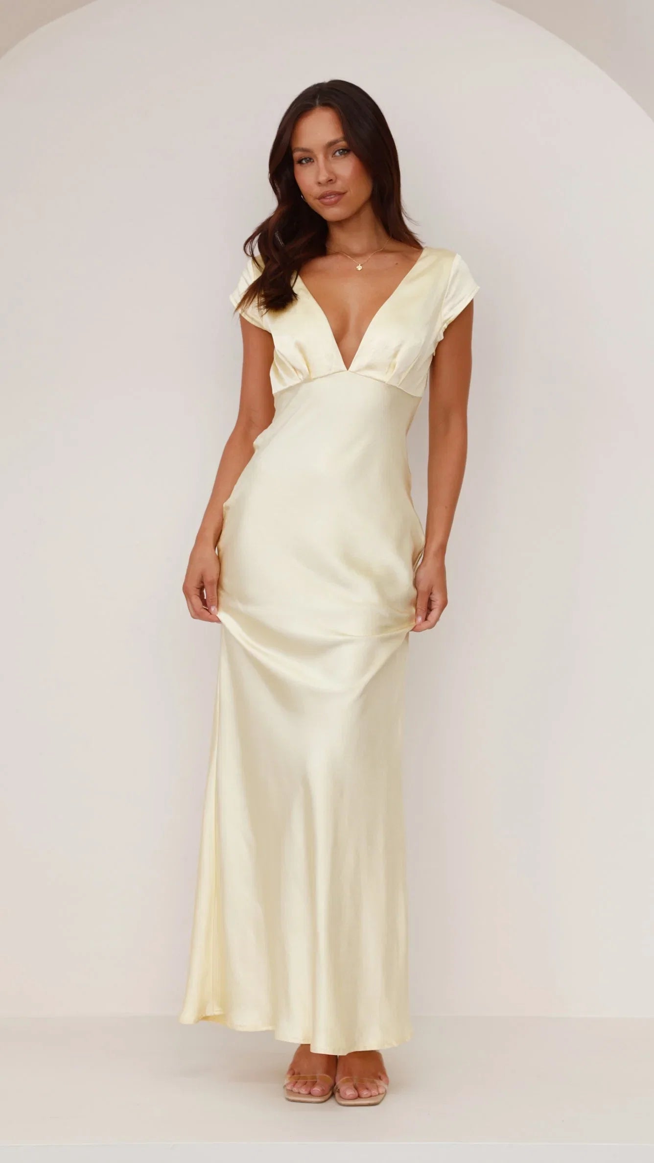 Amelia Maxi Dress Yellow