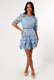 Destan Mini Dress Blue Multi