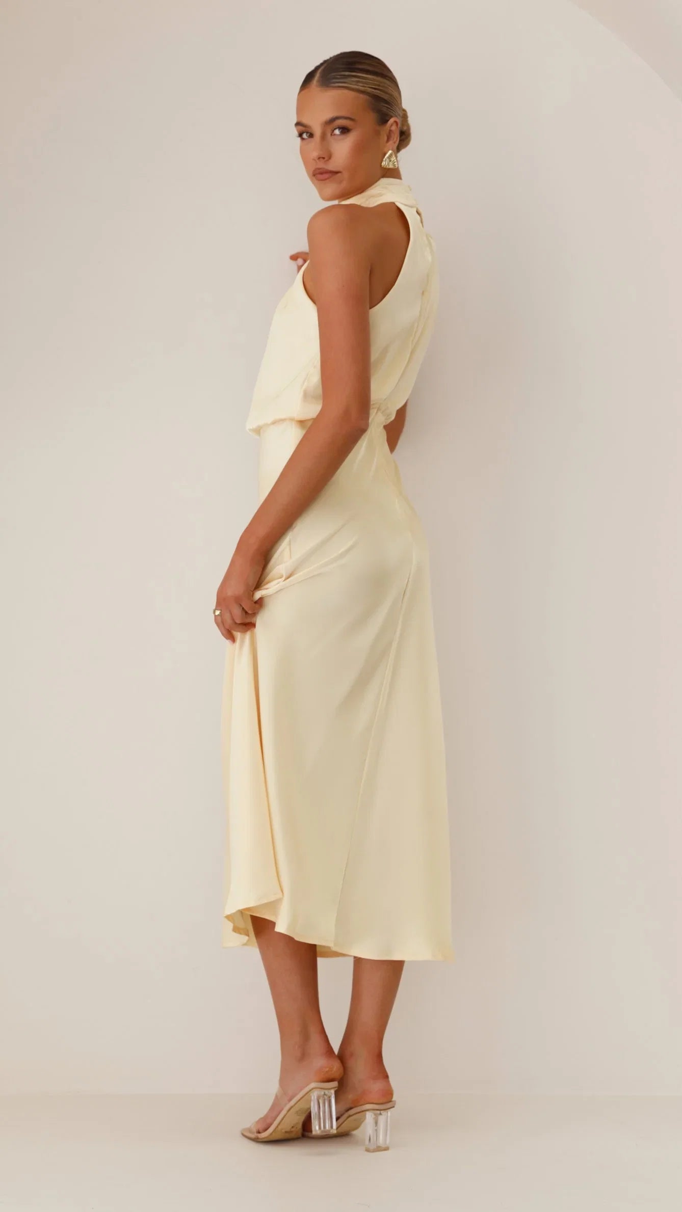 Esther Maxi Dress Lemon