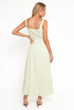 Amberlyn Maxi Dress Green Gingham