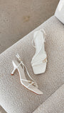 Toshie Heel White