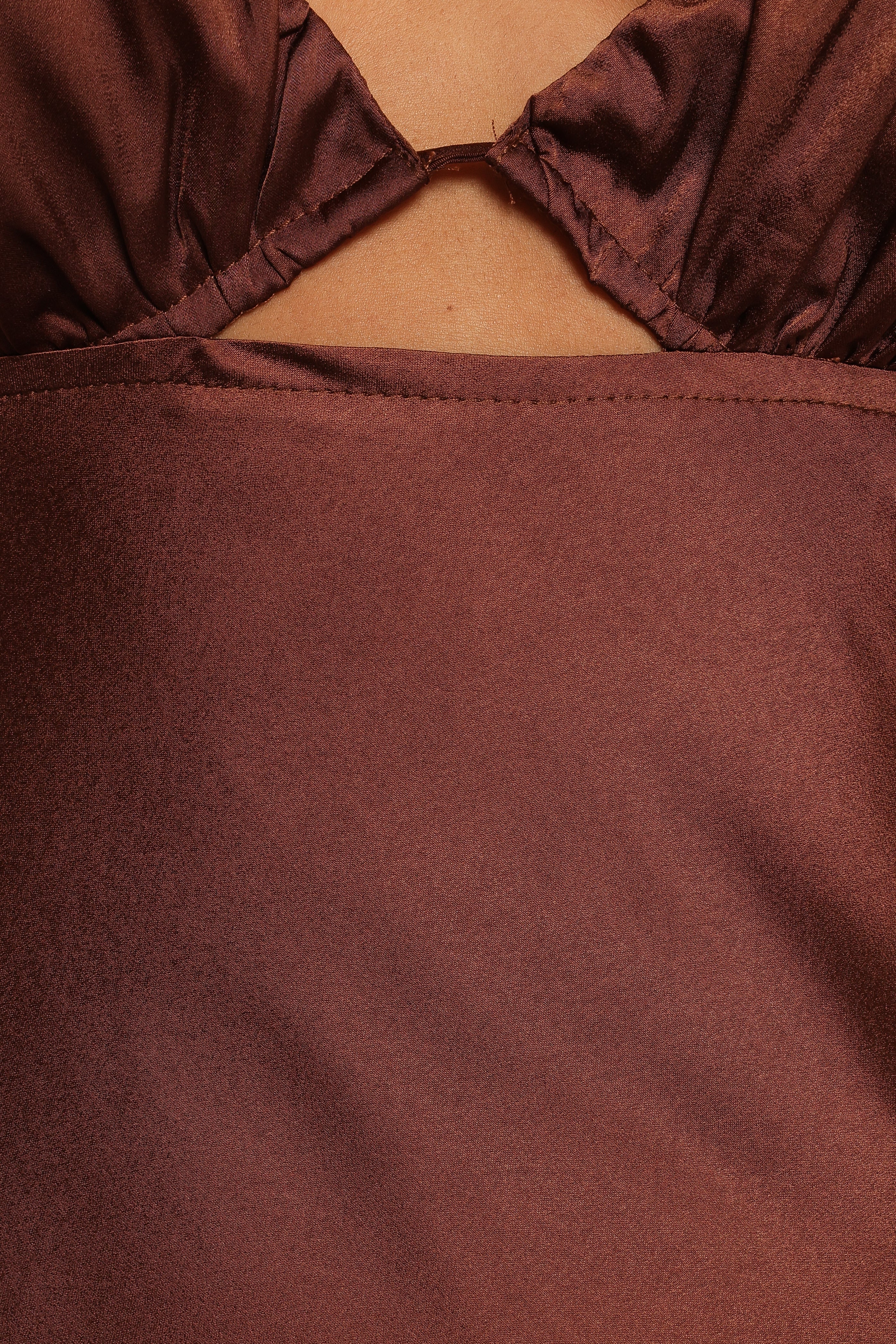 Amalia Maxi Dress Chocolate