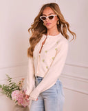 Honeybloom Orchard Knit Floral Sweater