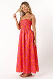 Kelani A Line Midi Dress Ambrosia