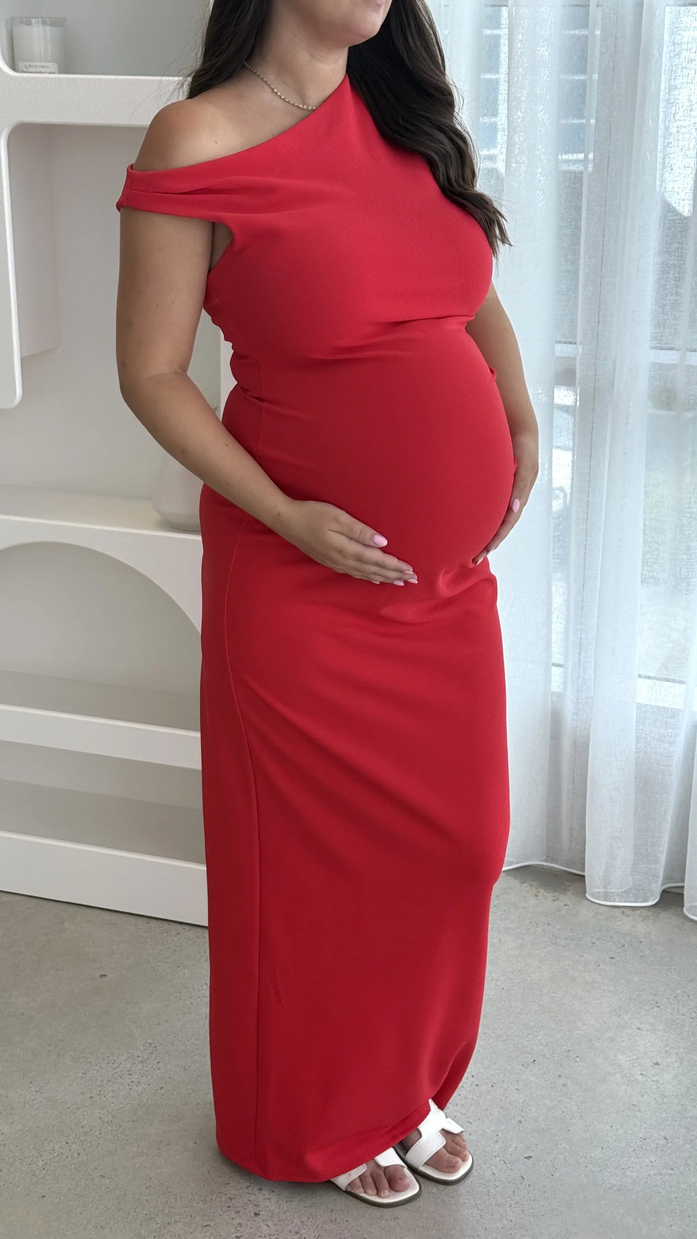 Lilah Maxi Dress Red