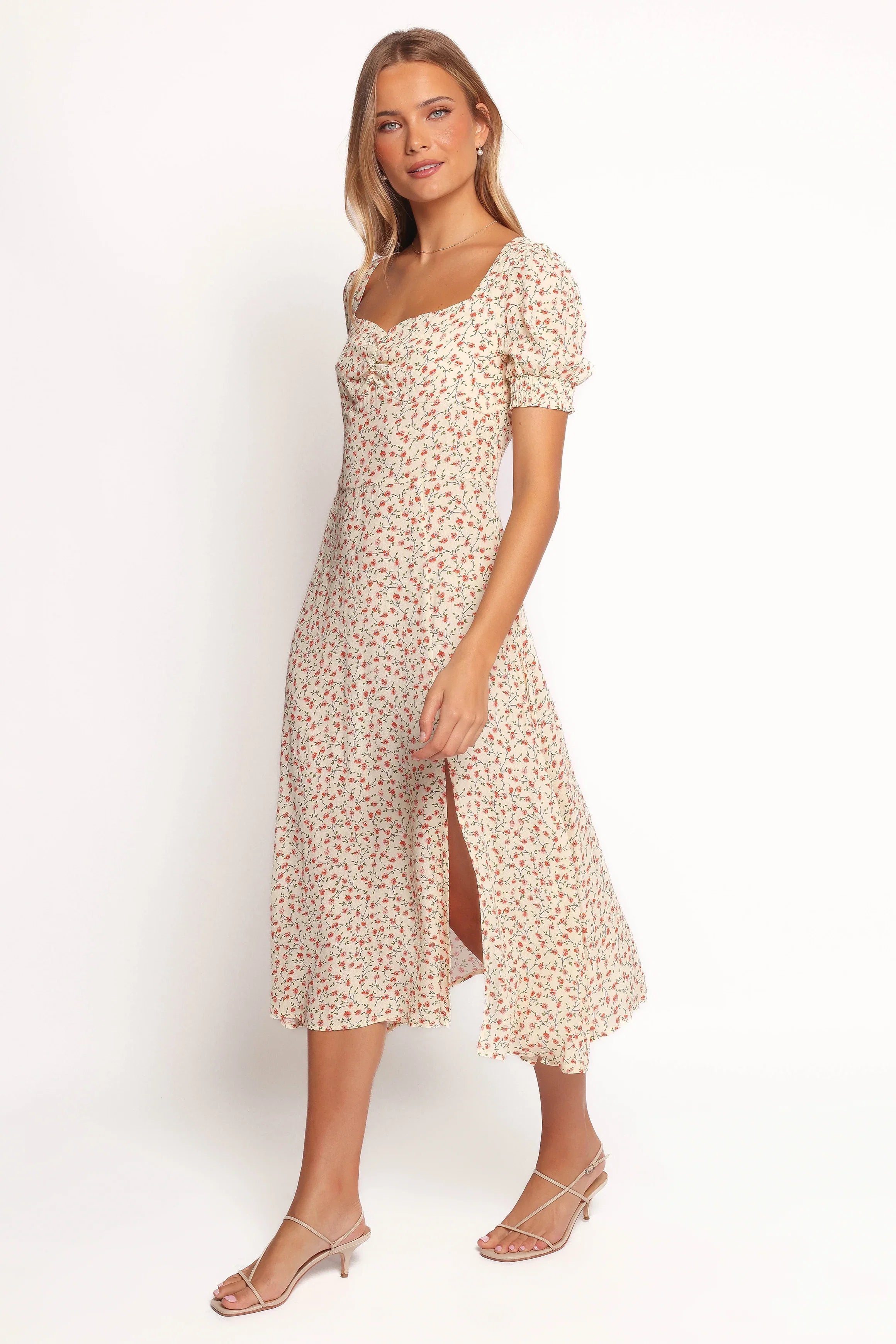 Franklin Dress Cream Floral