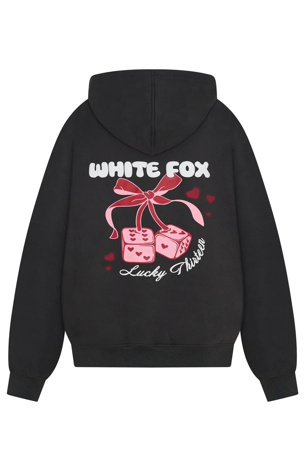 Lucky Thirteen Cheyenne Oversized Hoodie Charcoal