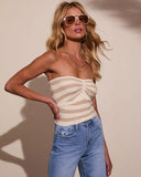 Leela Striped Knit Top