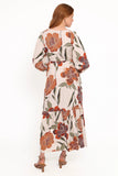 Cerwin Midi Dress Fall Floral