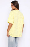 Vol 1 Oversized Tee Lemon Bow