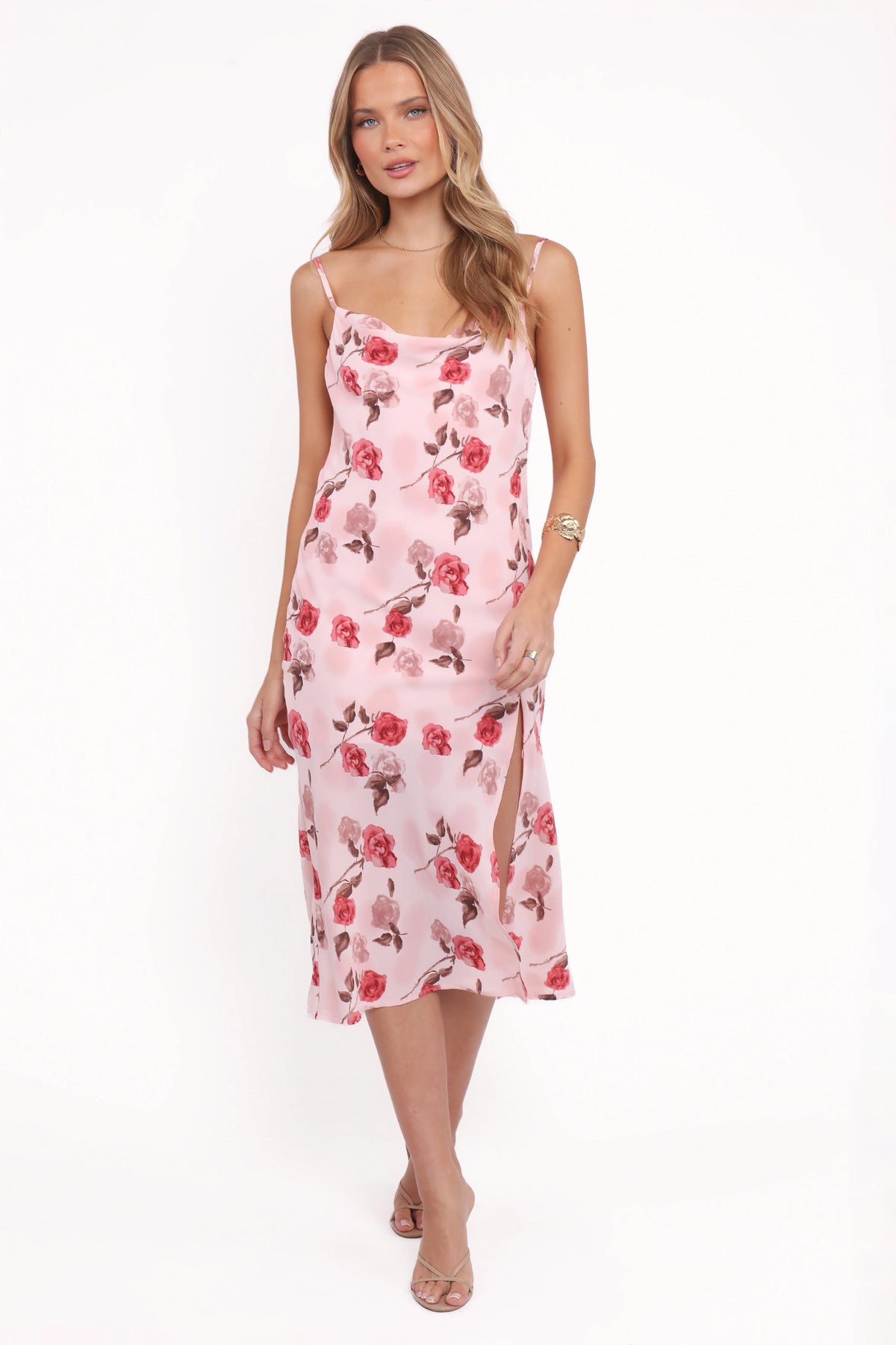 Yelena Dress Pink Floral