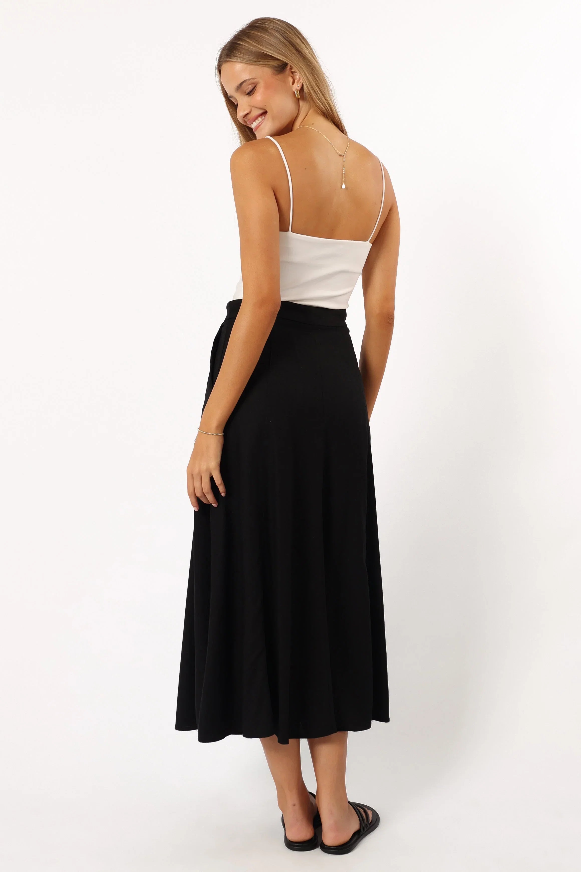 Odetta Maxi Skirt Black