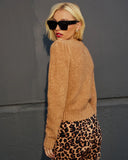 Only Yours Lace Bow Pullover Sweater