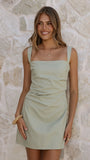Evie Mini Dress Sage