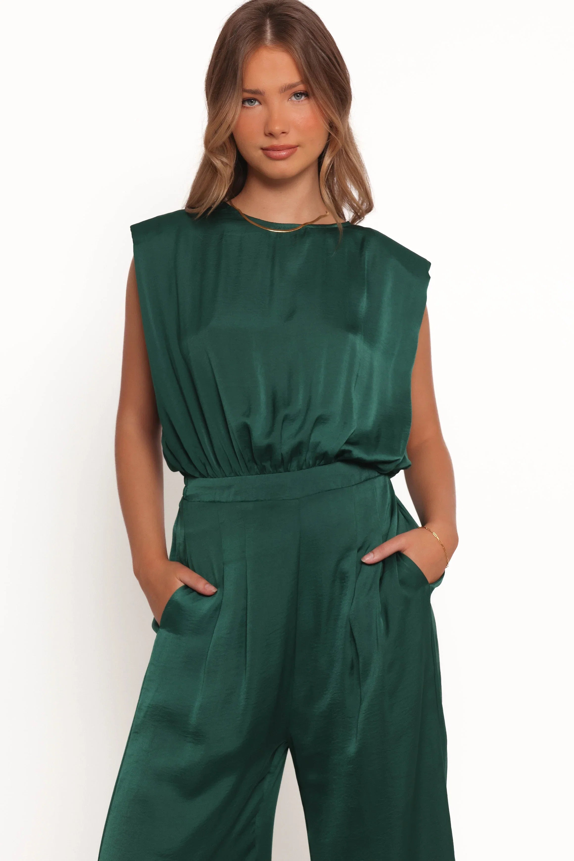 Rema Jumpsuit Dark Green