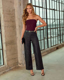 Sandler Strapless Mesh Corset Top