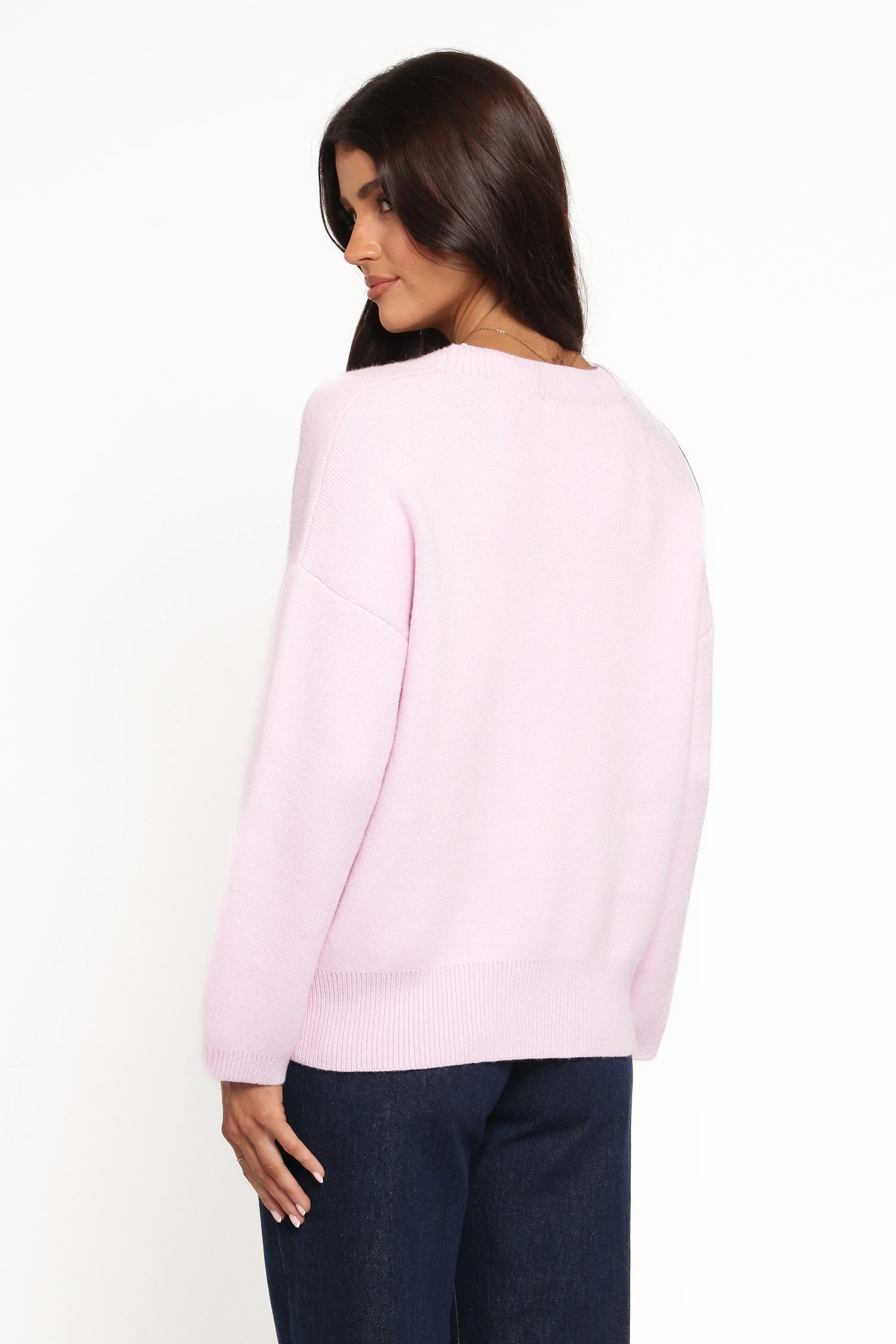 Jayden Cardigan Pale Pink