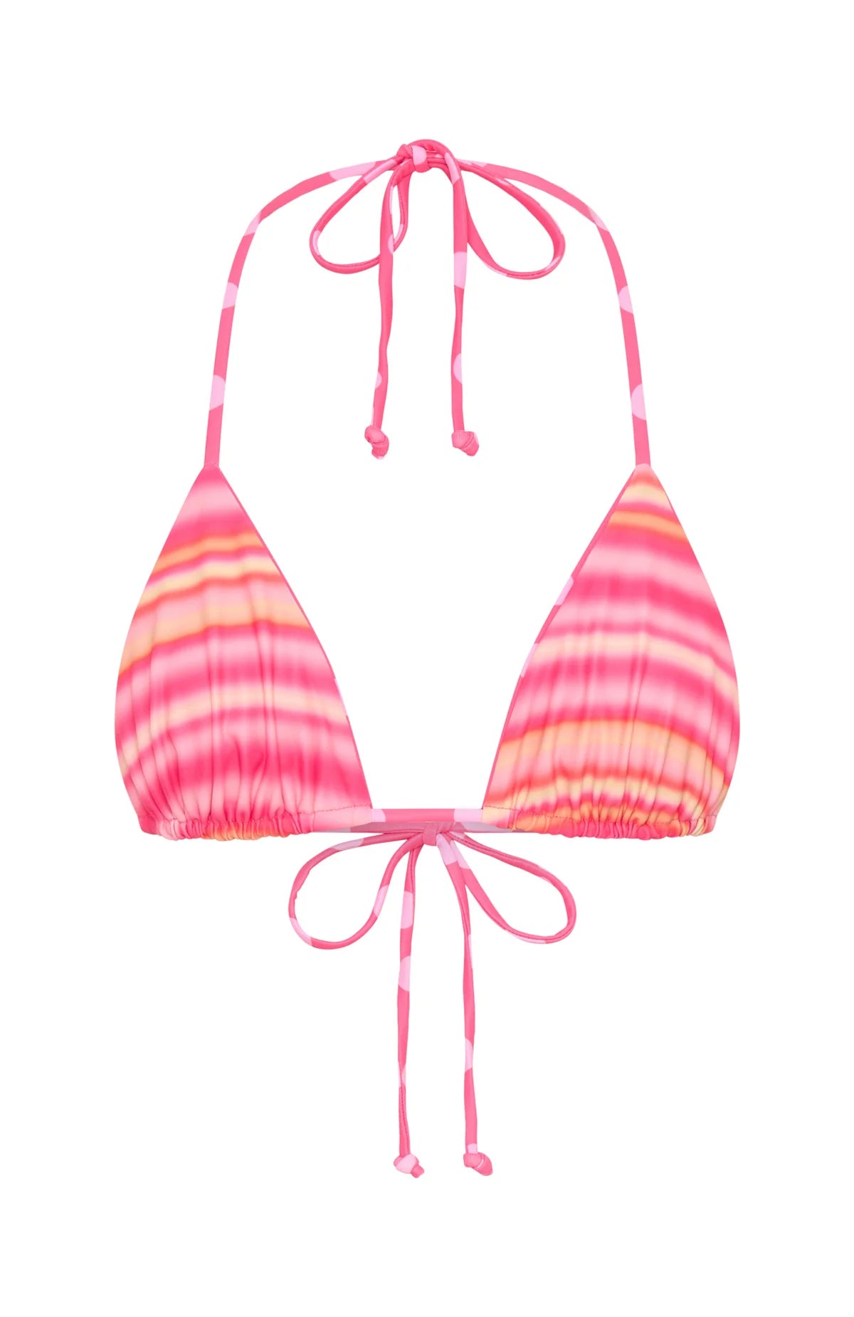 Coolum Reversible Bikini Top Candy Confetti