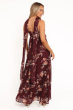 Tully Maxi Dress Berry Floral