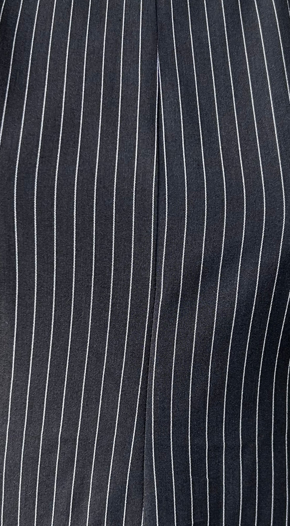 Avelora Pinstripe Tailored Set Black