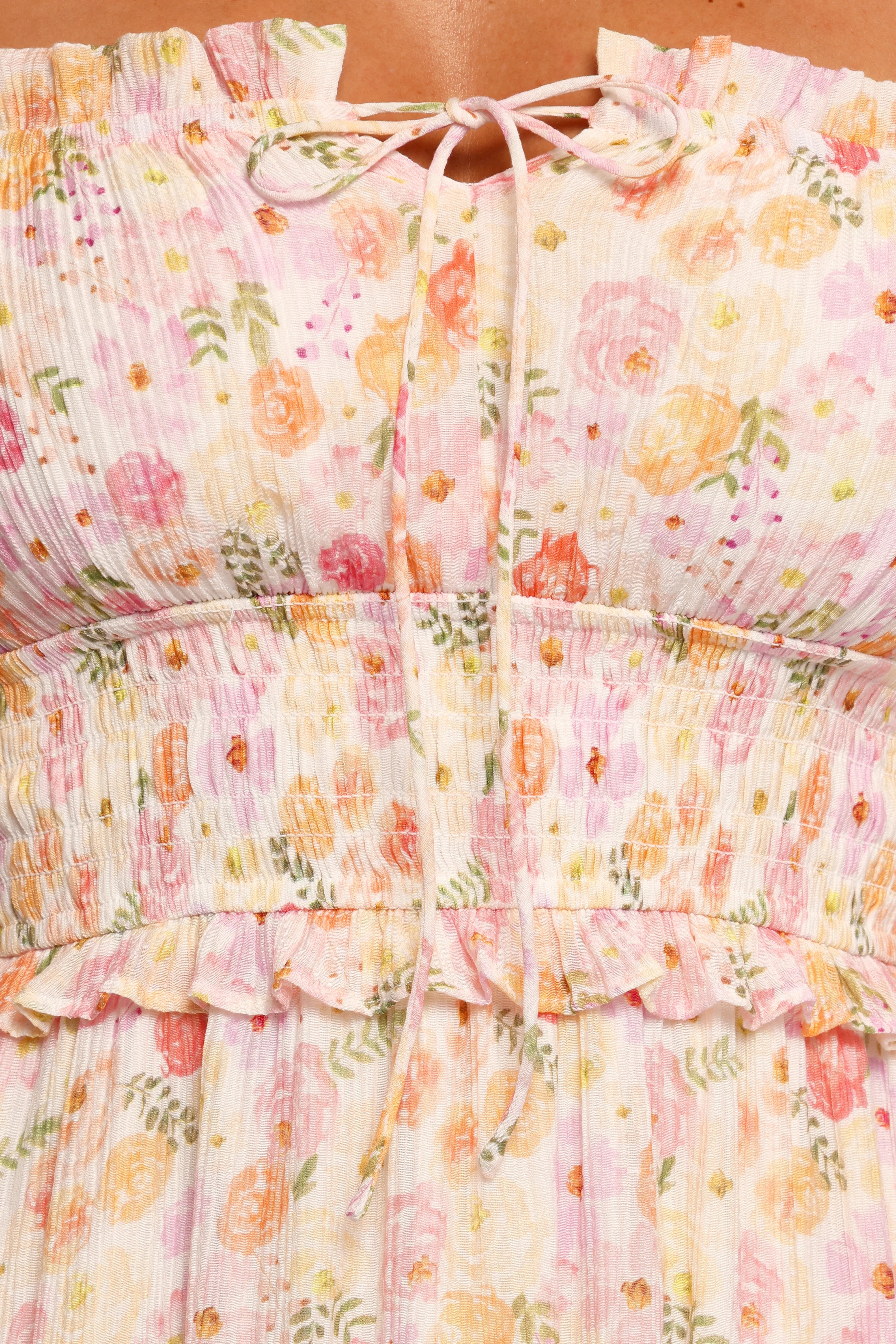 Iliana Mini Dress Pink Floral