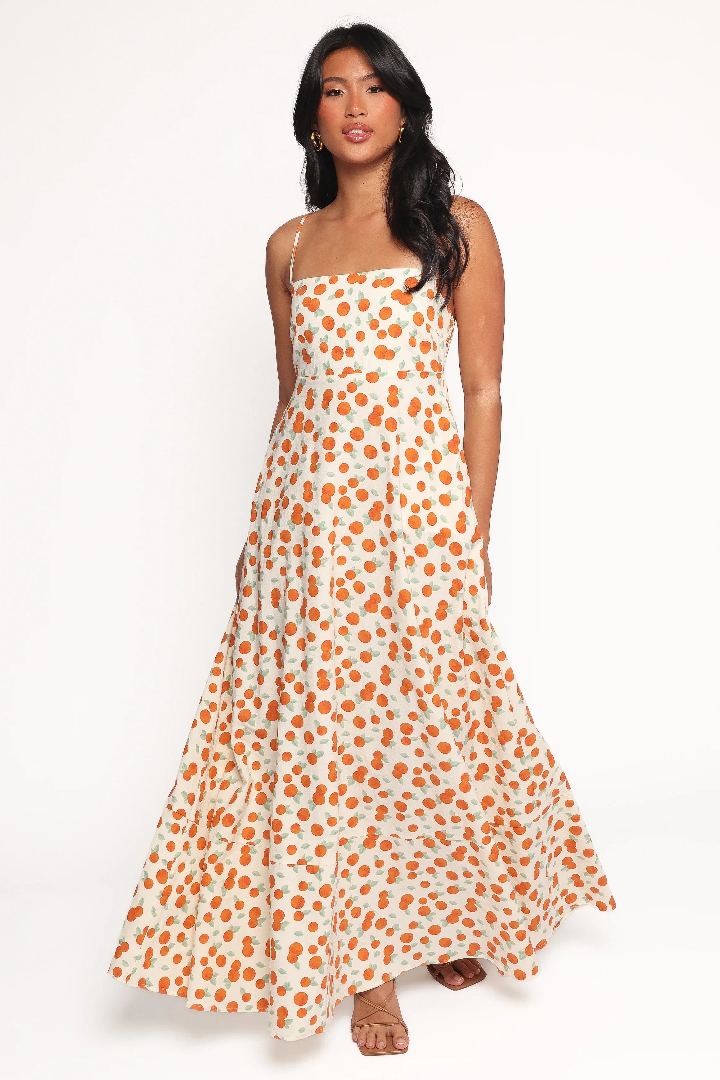 Leah Maxi Dress Clementine Print