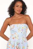 Wren Jumpsuit Cornflower Blue Floral
