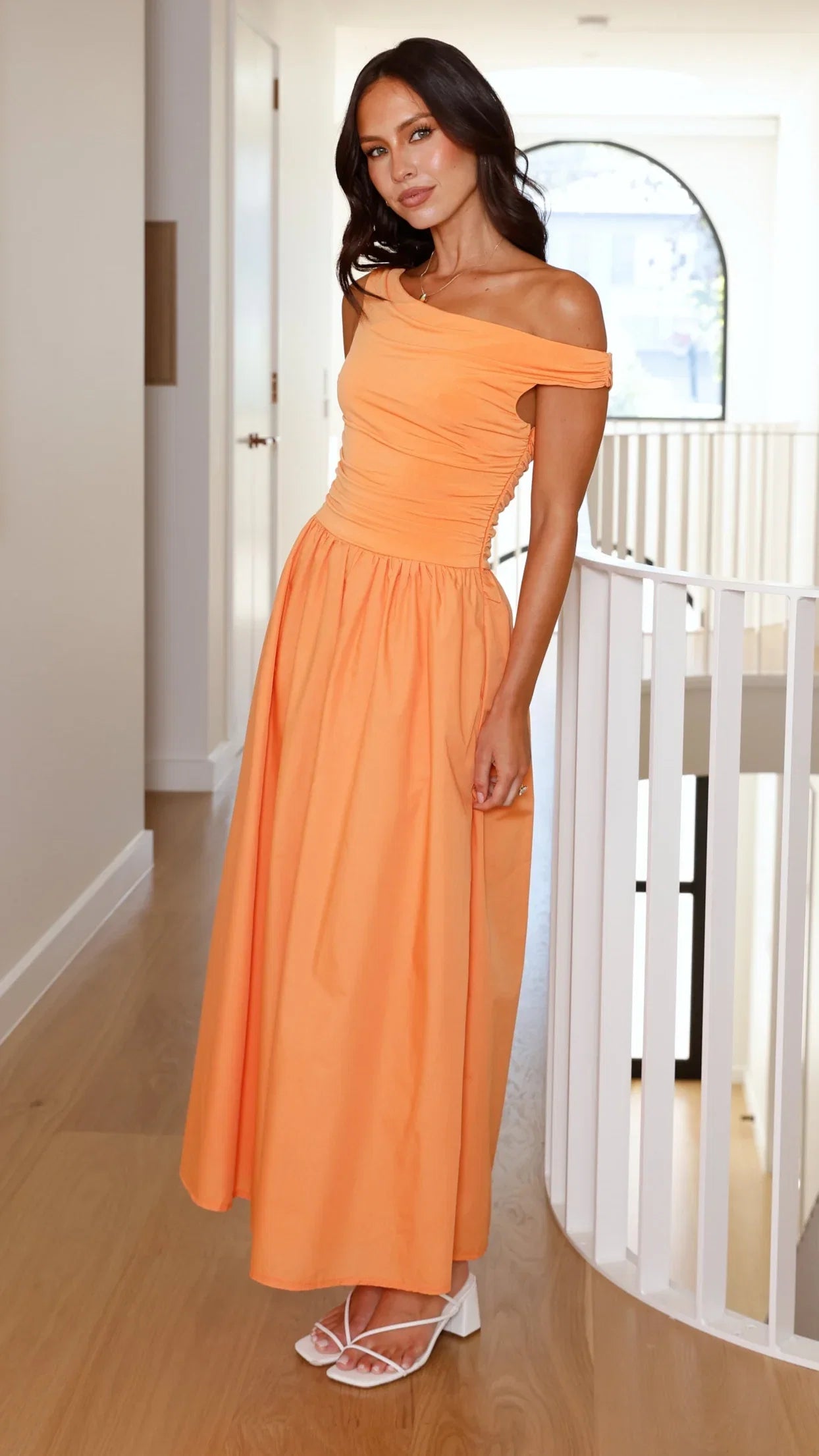 Immy Midi Dress Melon