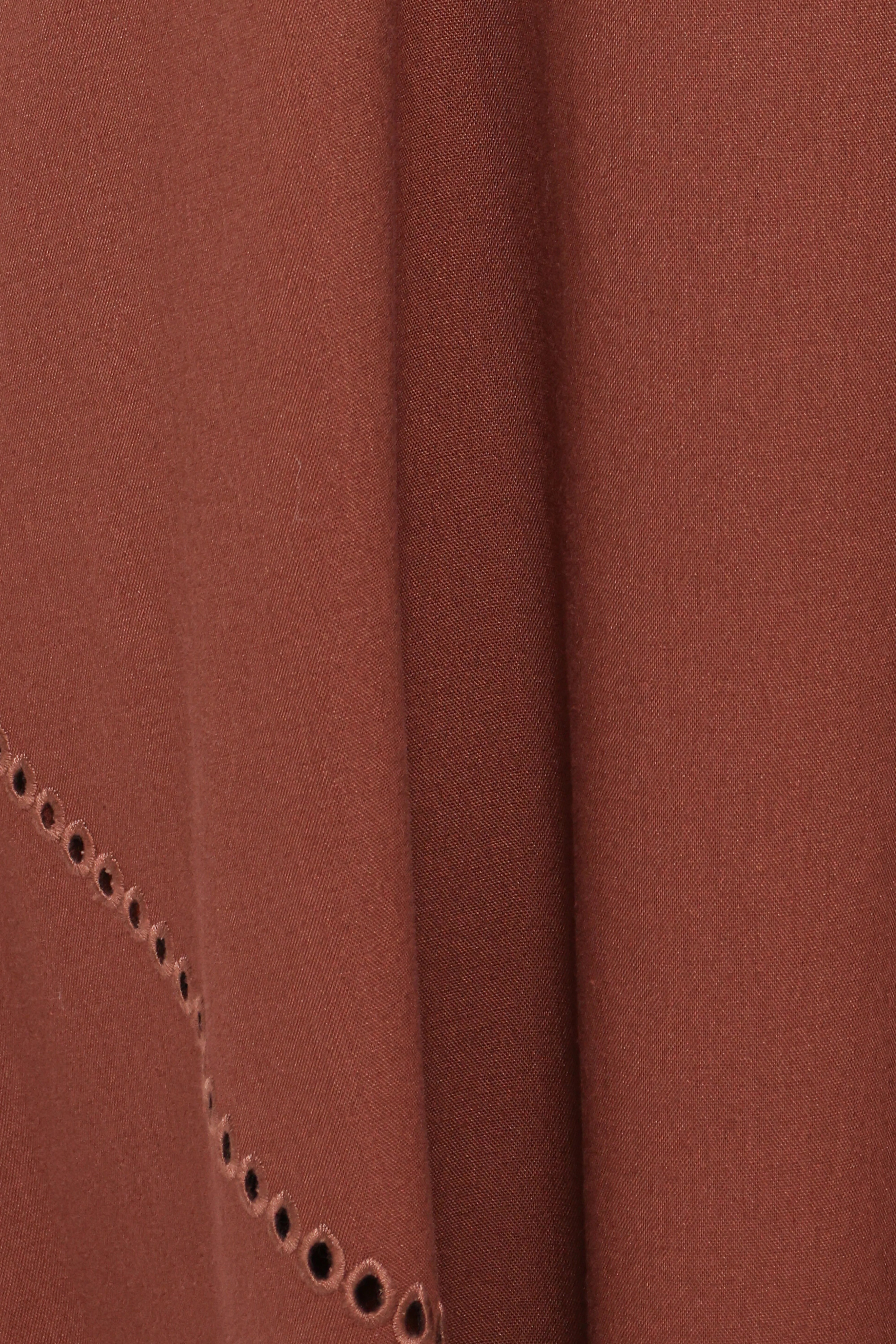 Como Strapless Maxi Dress Brown