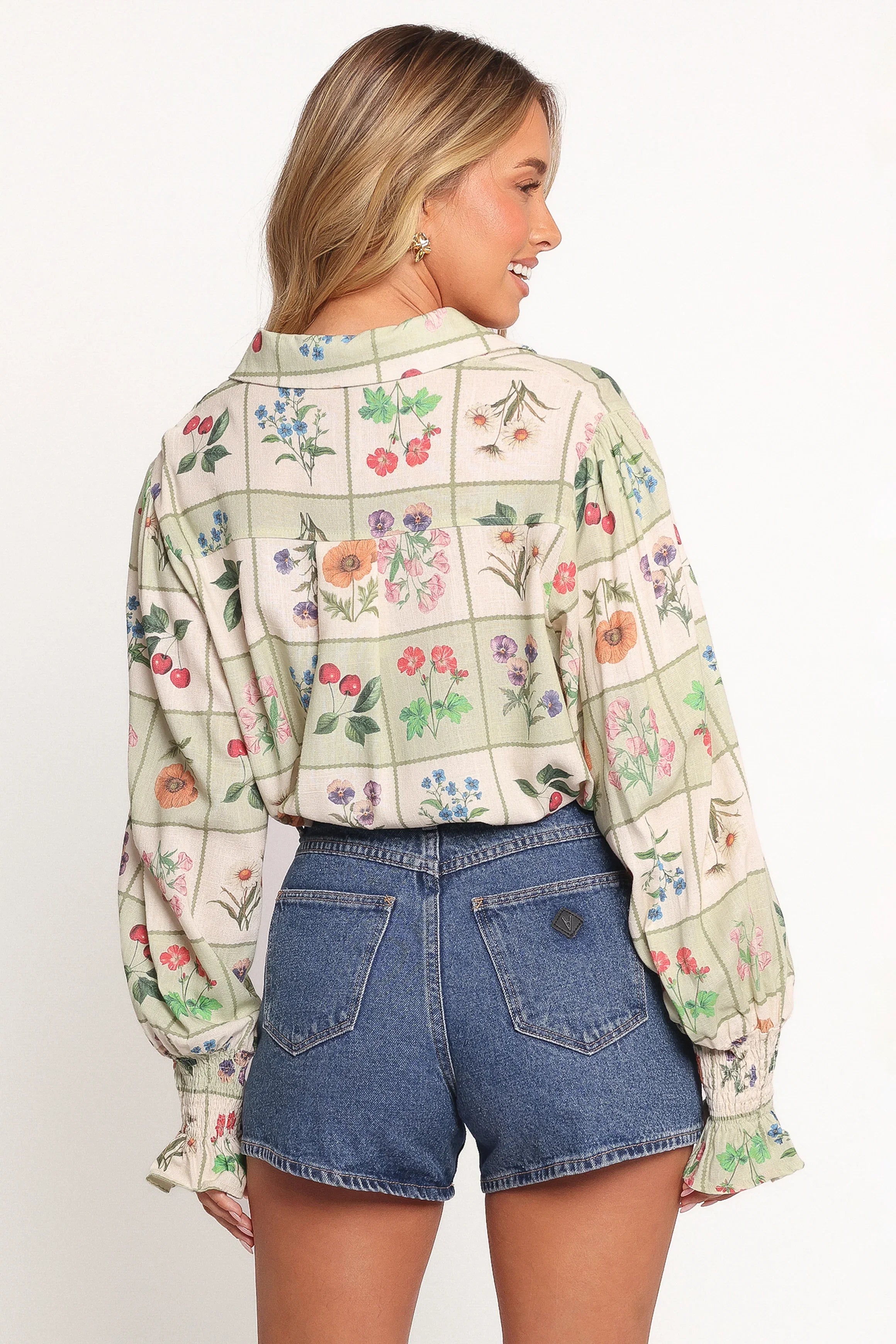 Tomi Long Sleeve Shirt Flower Market