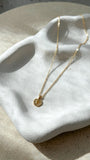 November Birthstone Necklace Citrine