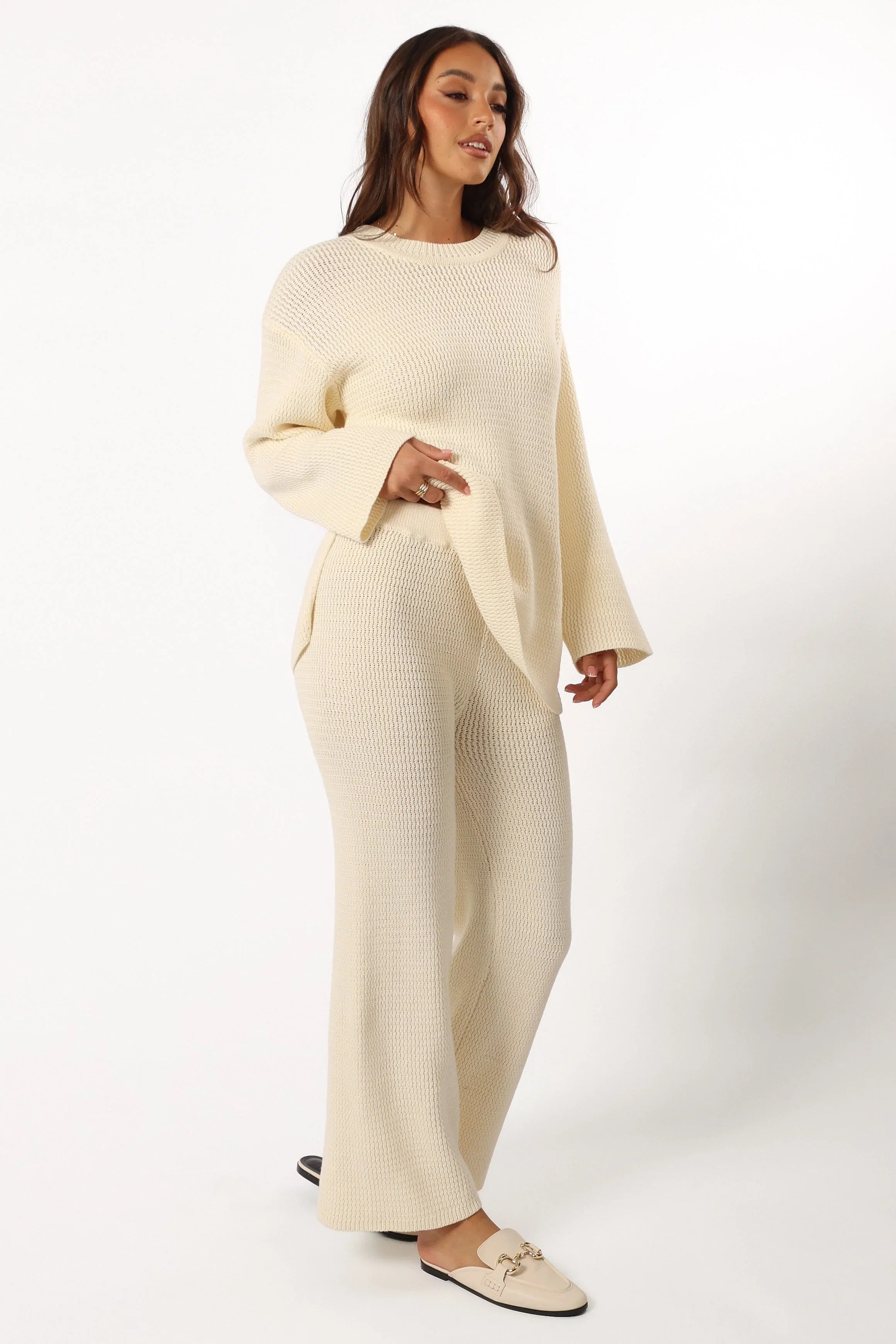McKinley Knit Pant Cream