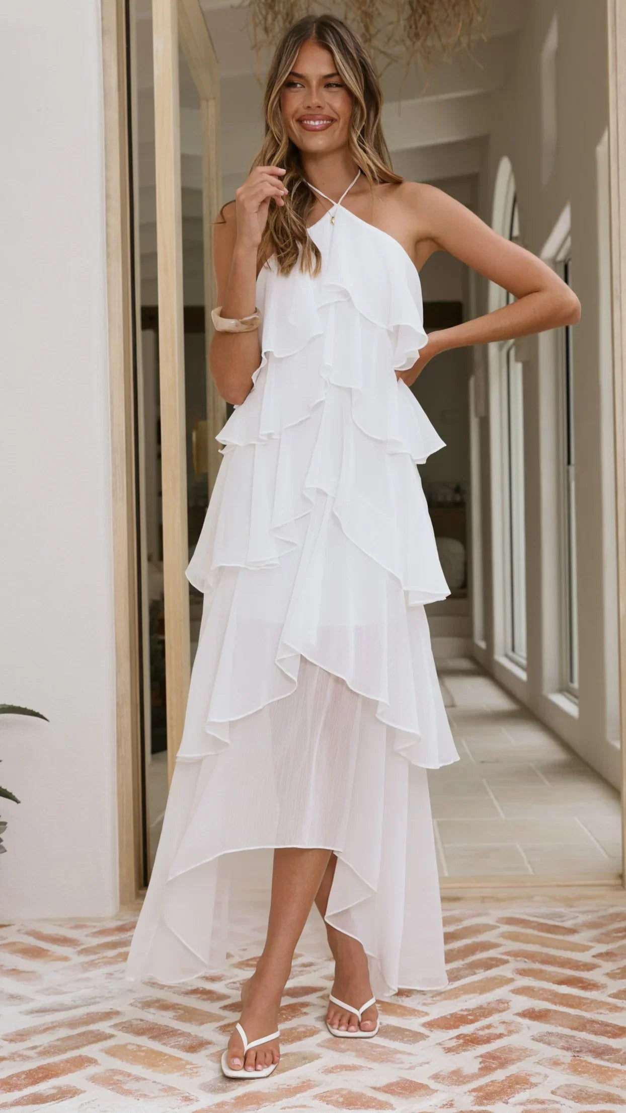 Soho Maxi Dress White
