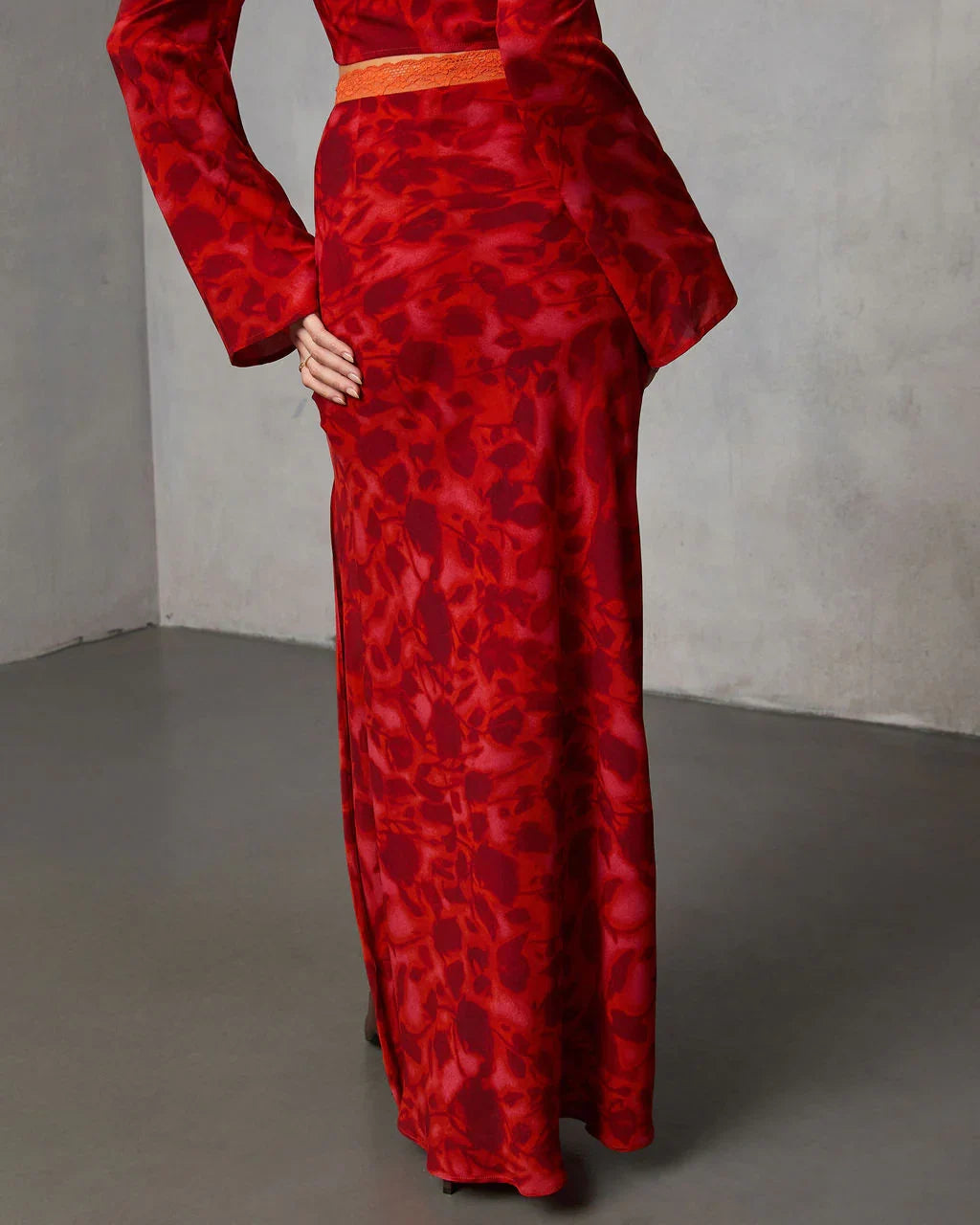 Astrella Abstract Maxi Skirt