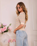 Soft Muse Knit Striped Sweater