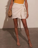 Marisol Wrap Mini Skirt