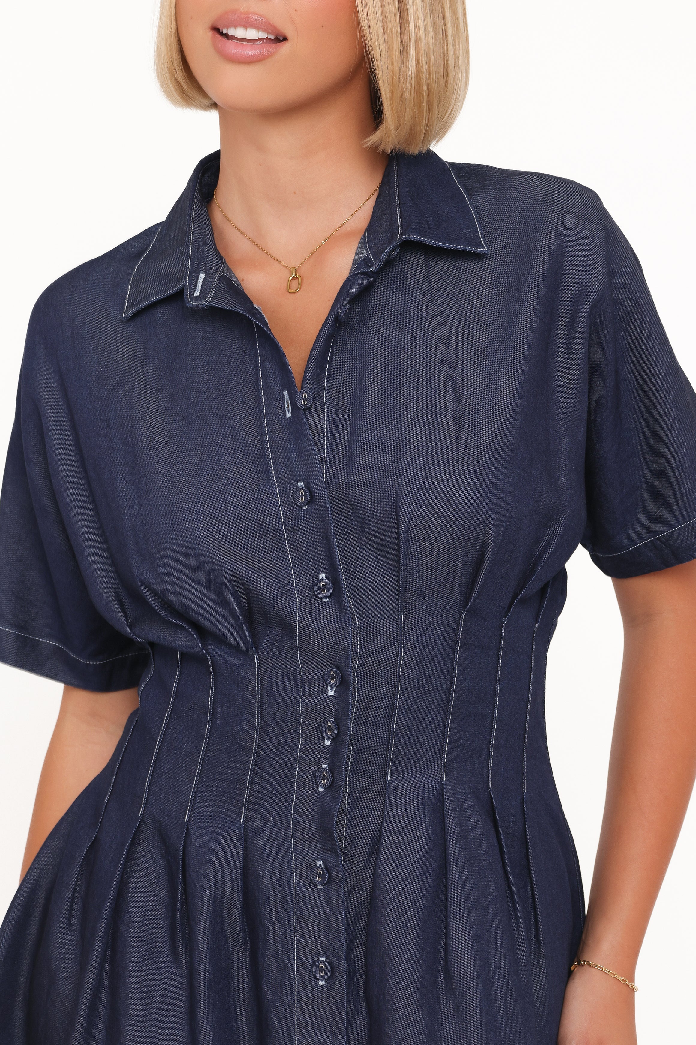 Davine Mini Dress Blue