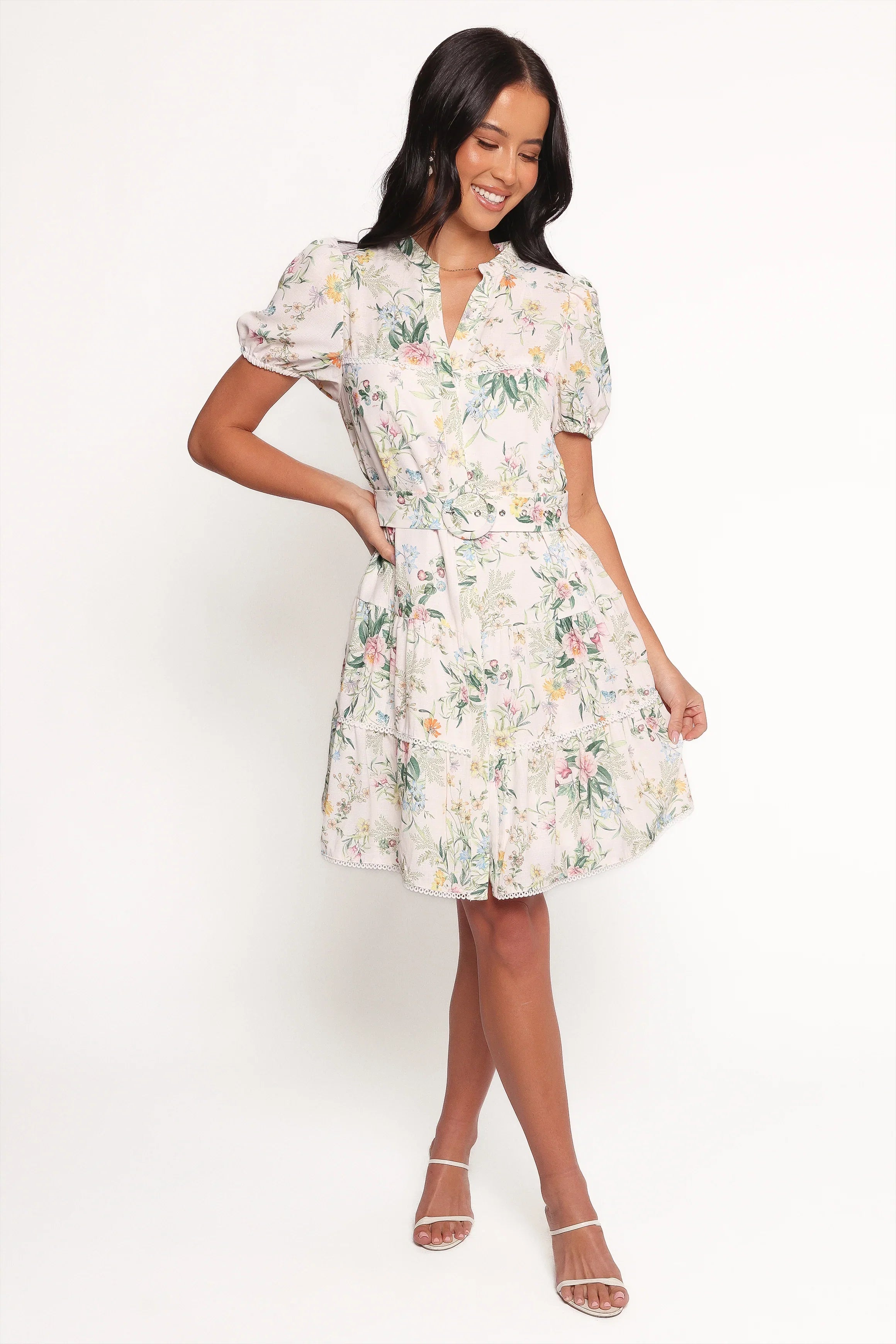 Paula Mini Dress Multi Floral