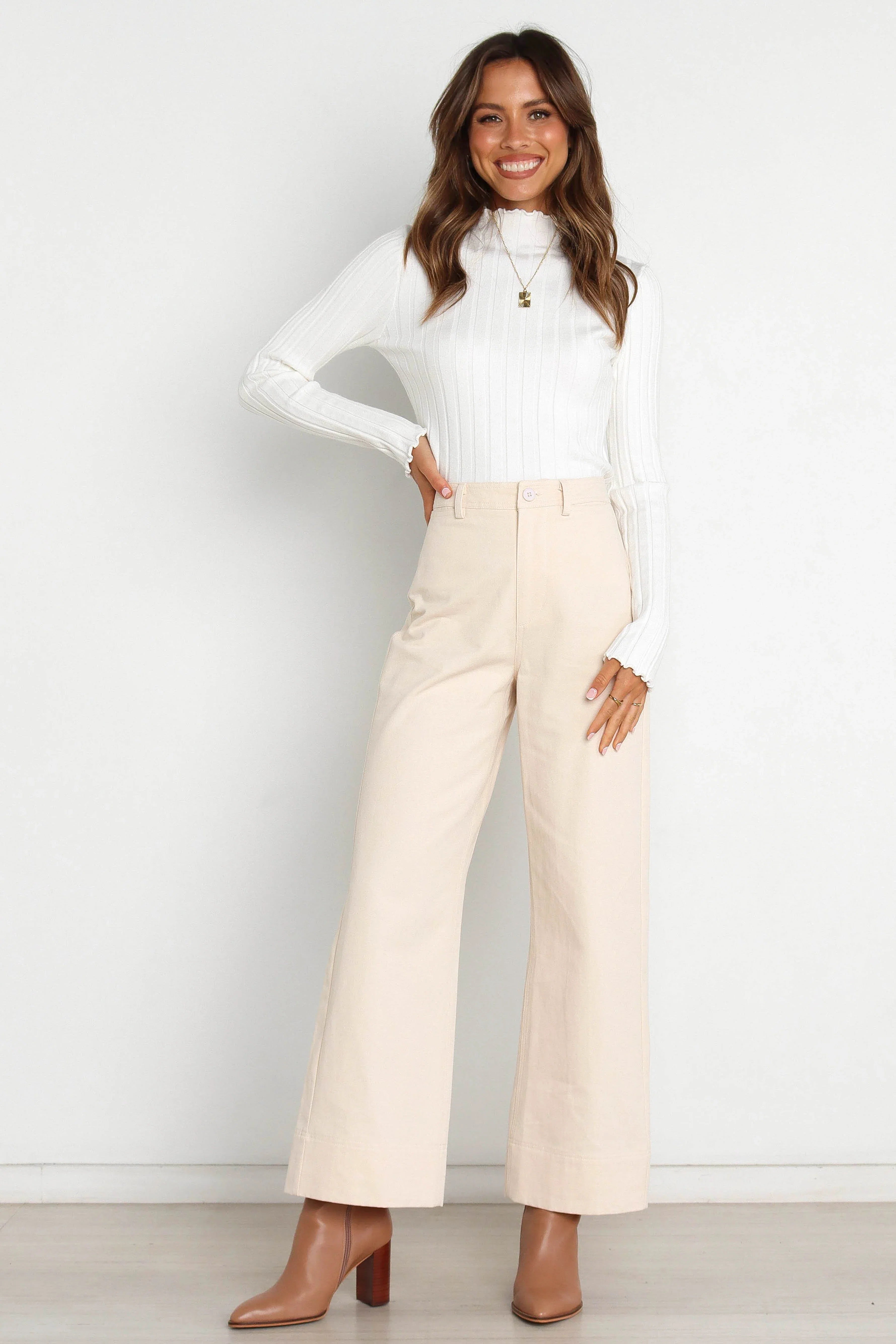 Lawrence Pant Beige