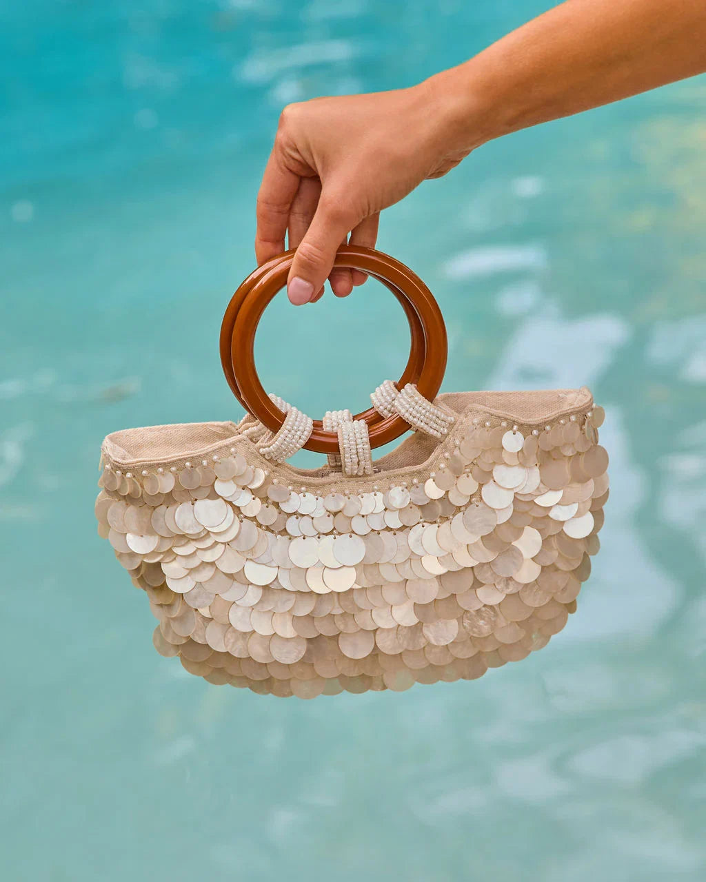Sheerlight Drift Shell Handbag