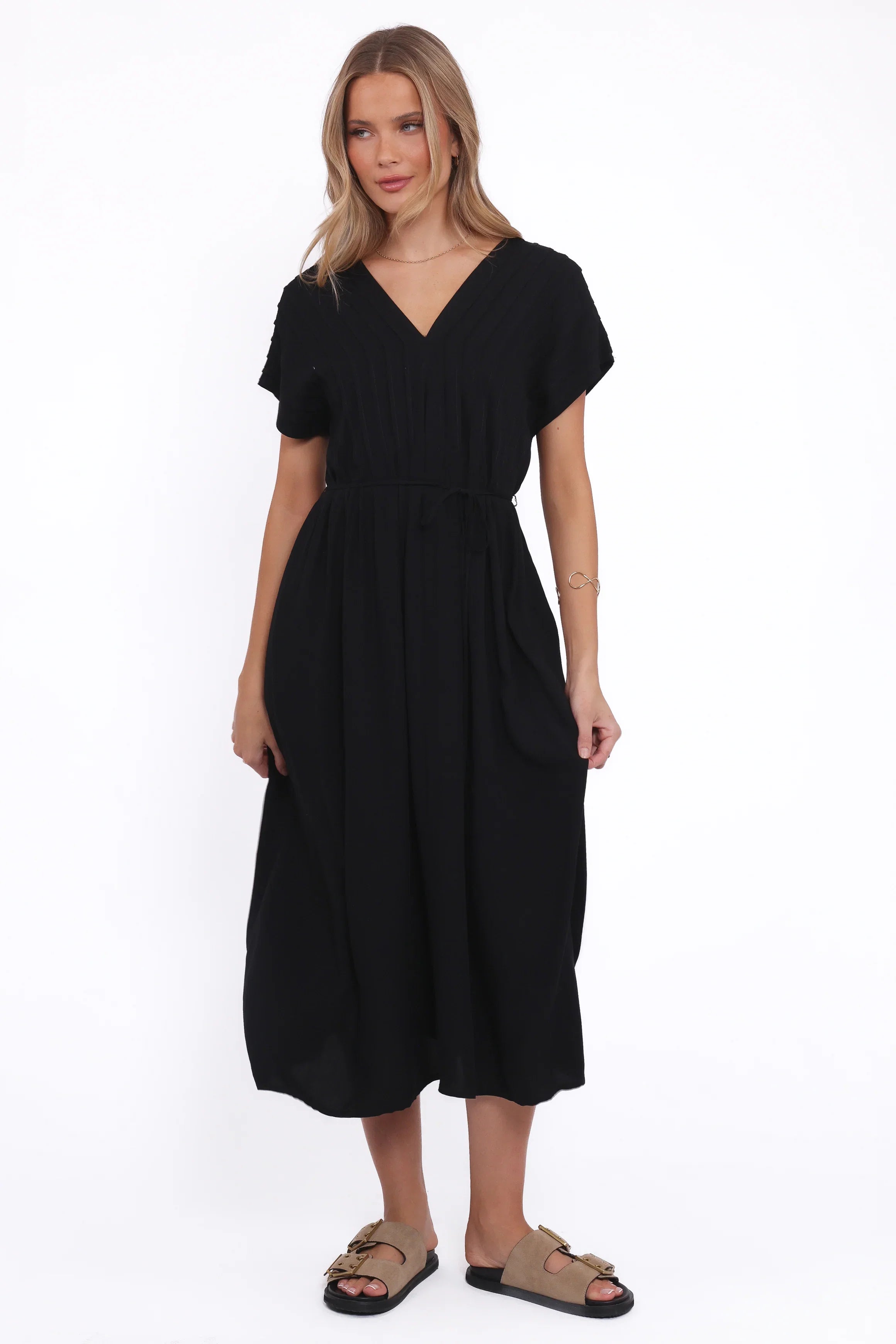 Orly Midi Dress Black