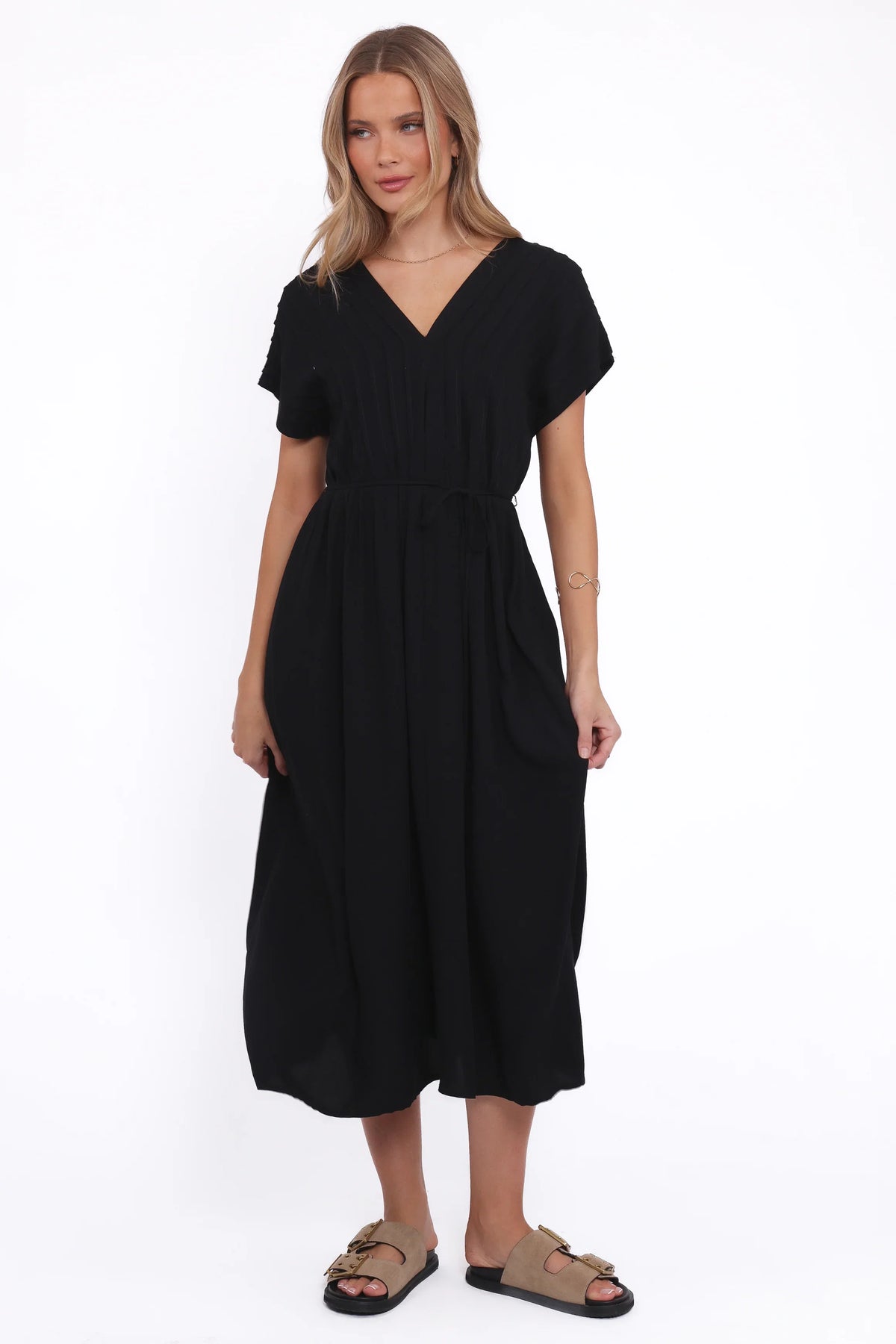 Orly Midi Dress Black