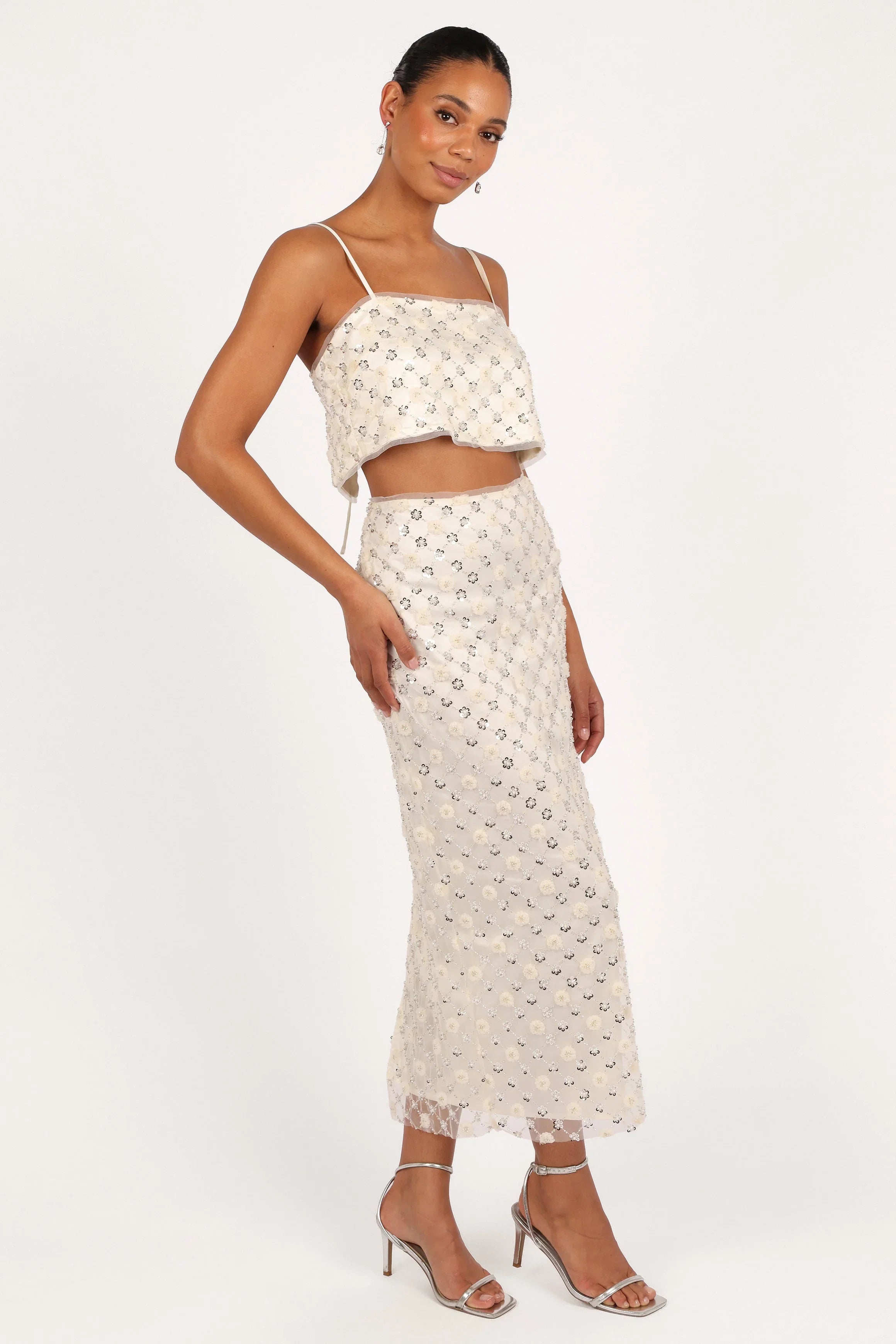 Bottega Two Piece Set Cream