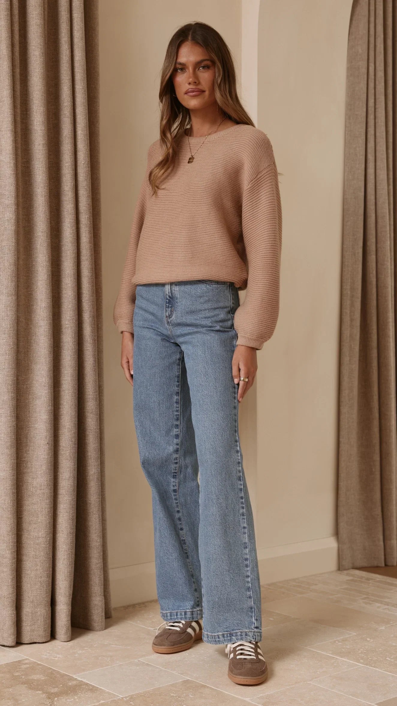 Carmel Knit Tan